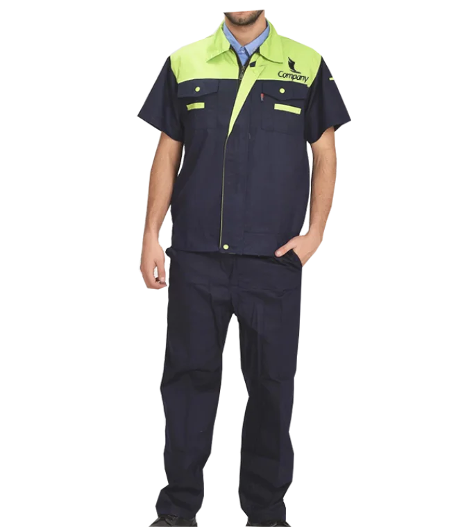 Summer Workwear Navy Blue-Green Clothes For Men Summer Workwear Navy Blue-Green Clothes For Men